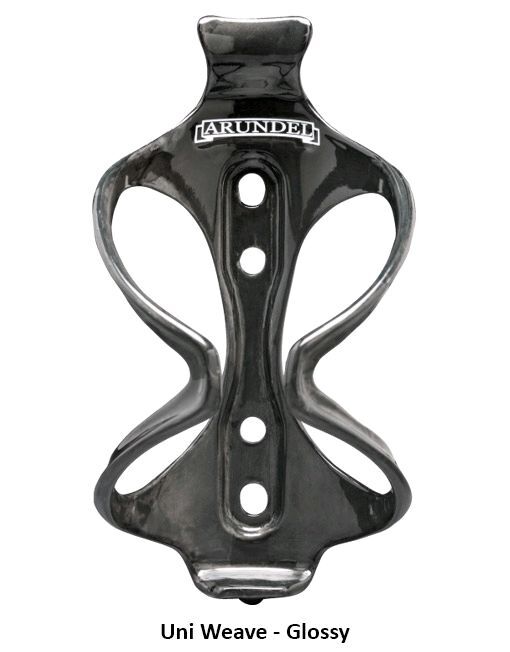 Arundel Mandible Carbon Bottle Cage Oil Slick Gloss