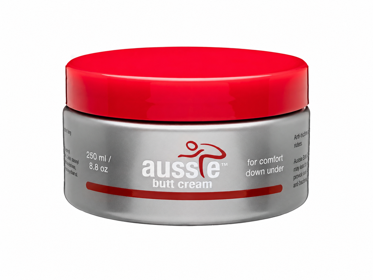 Aussie Butt Cream 250ml jar on a white background