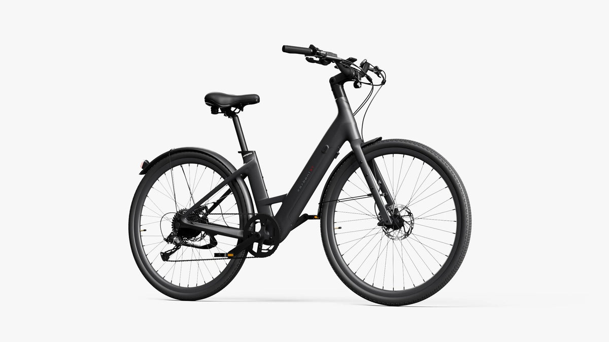 carbon classic step through black 2