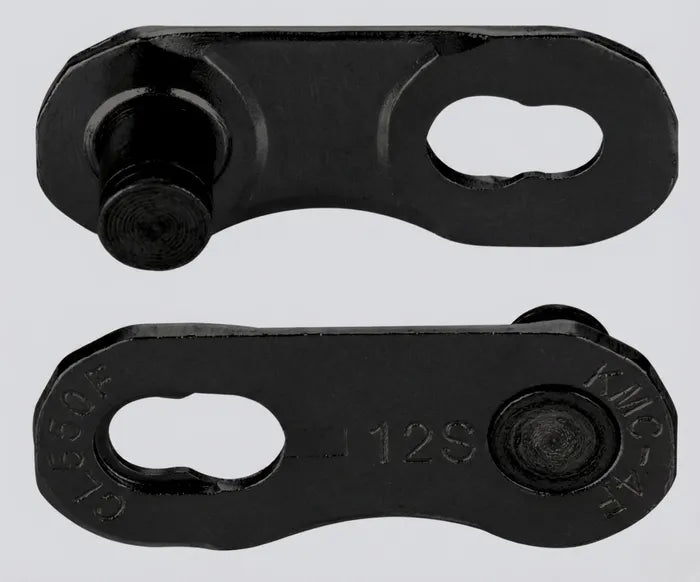 KMC X12/X13 Connecting Link Gold & Silver – 12/13 Speed Flat Top Quick Link