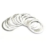 Spacer Micro for head parts, 1 1/8" silver, 0.25mm
