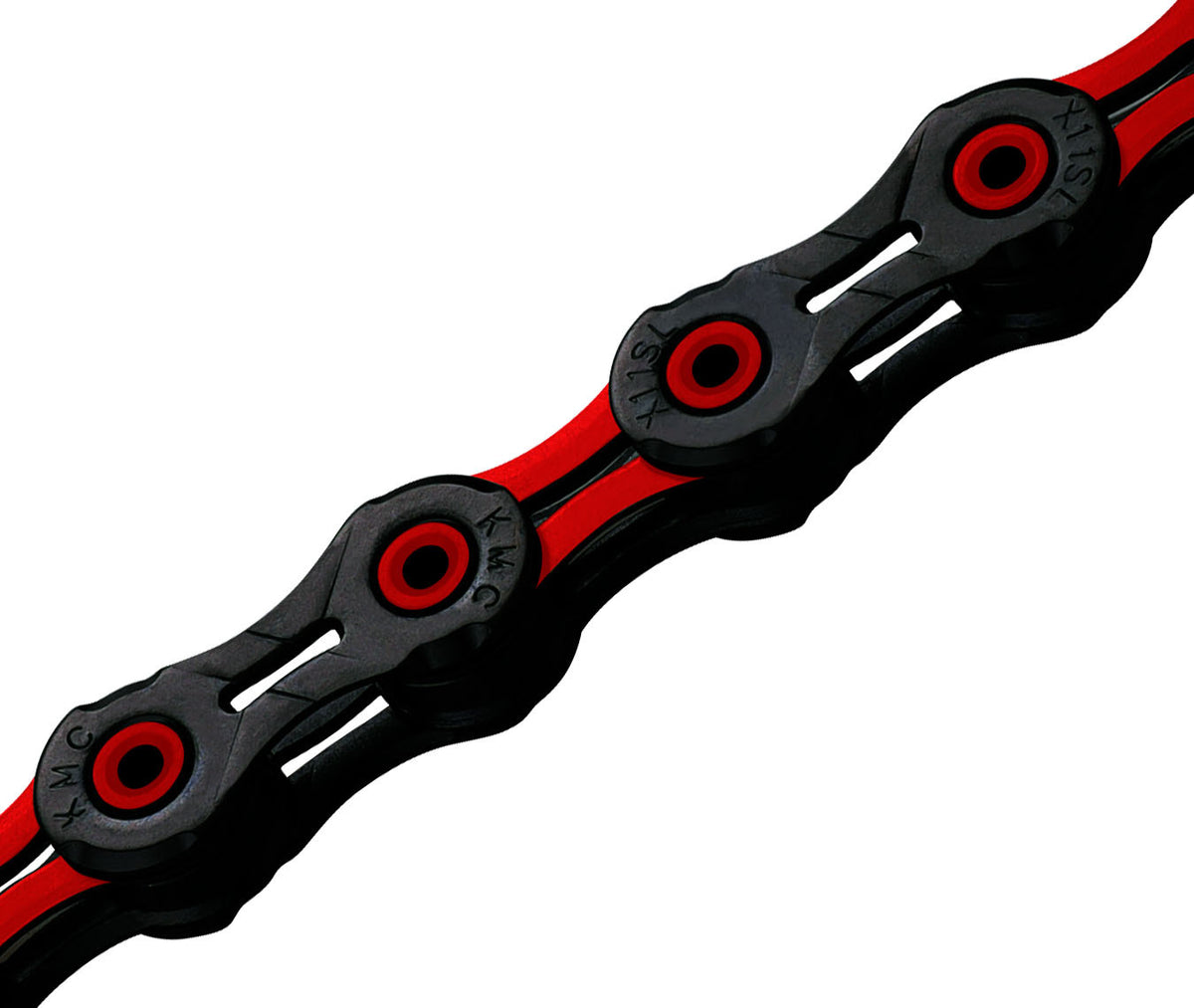 KMC DLC11 Red Black