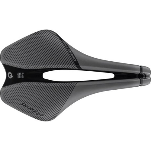 Top view of the Prologo Dimension Space T4.0 153mm saddle in Anthracite Black