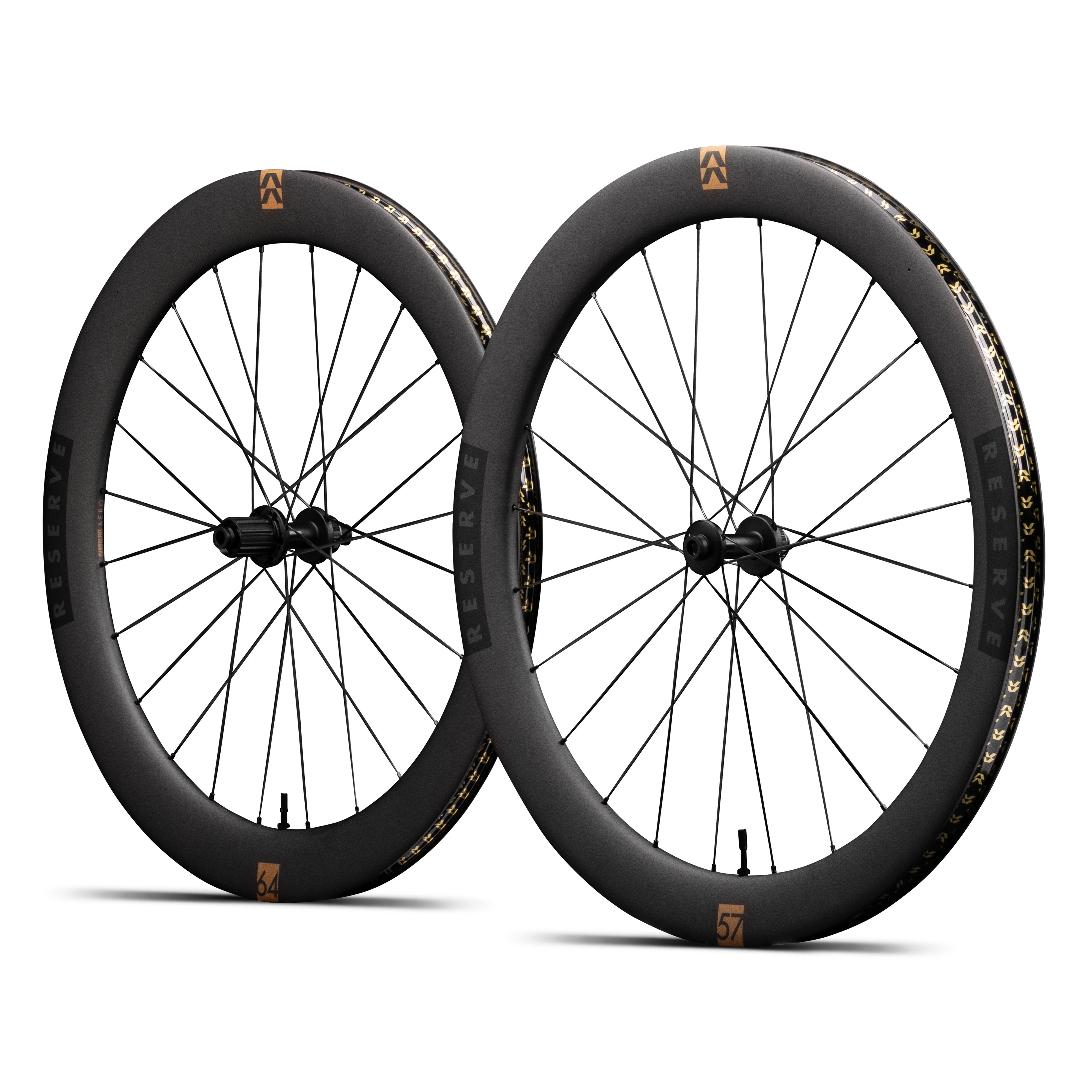 Reserve 57|64 Turbulent Aero wheelset with DT Swiss hubs