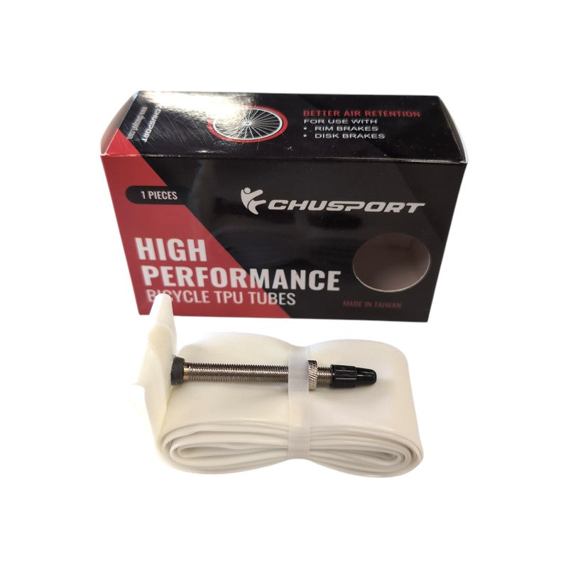 Chusport TPU Inner Tube - 700 x 35-43 - Brass Presta 60 mm