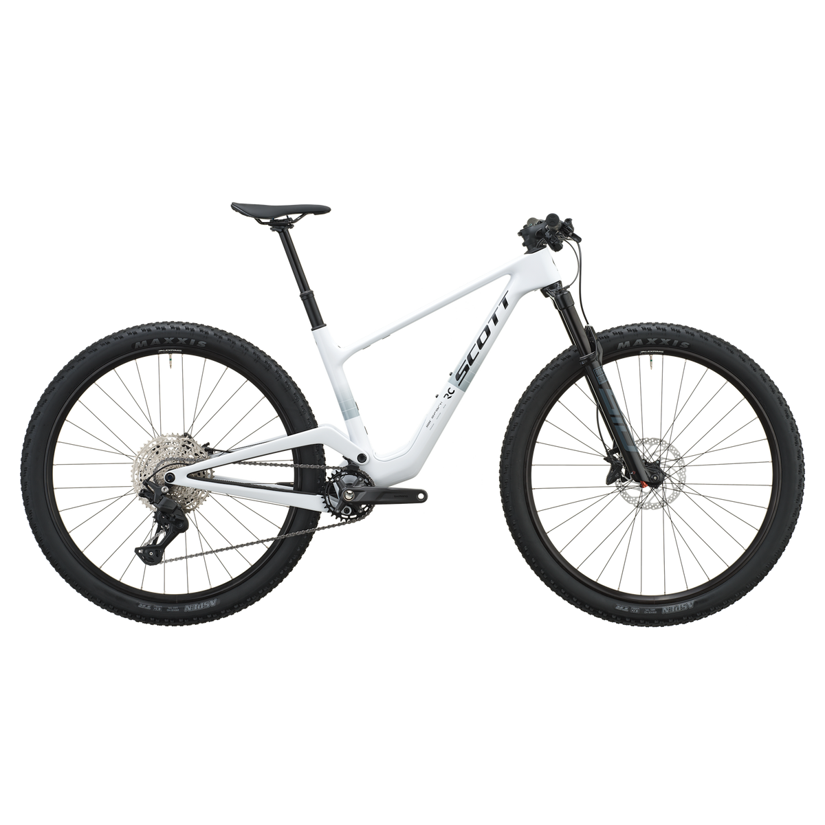 Scott Spark RC Comp carbon XC mountain bike in White