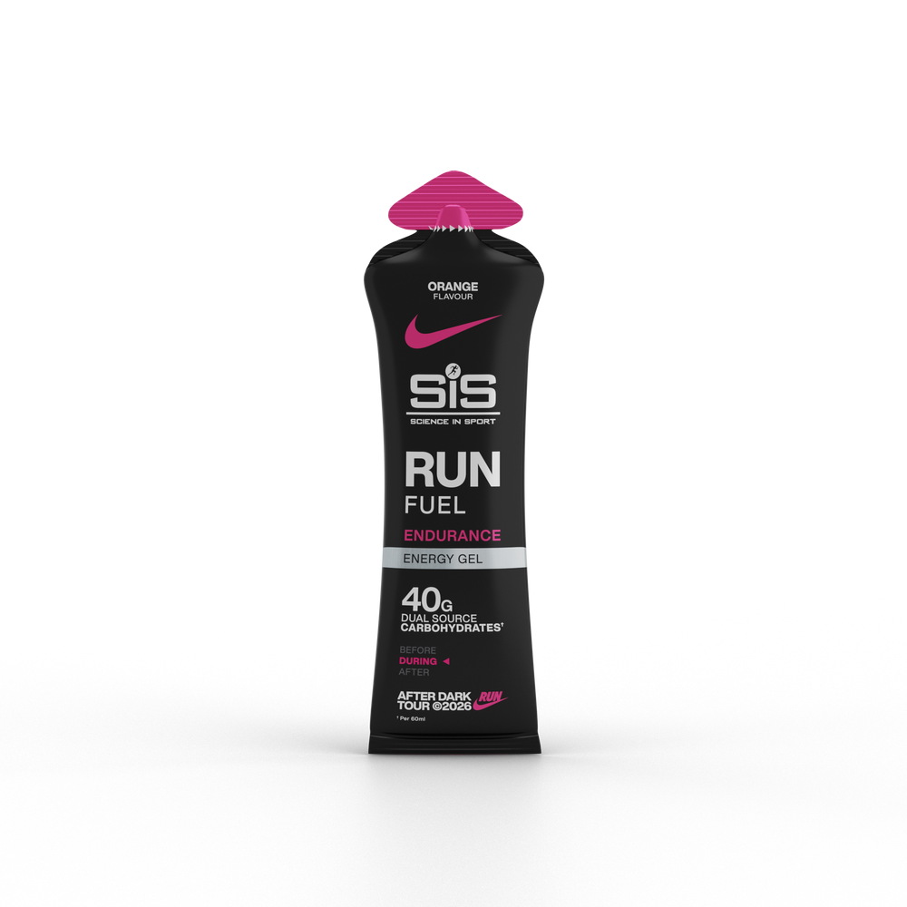 Science in Sport Nike Run Fuel Endurance Energy Gel, orange flavour