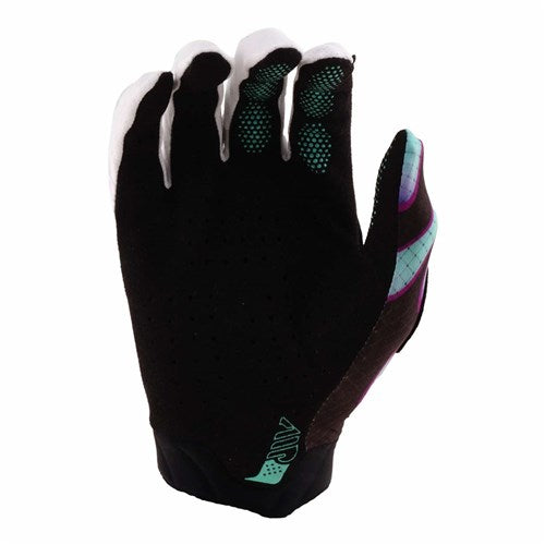 Troy Lee Designs 26.1 Youth Air Glove Overspray Black/Real Teal, alternate view