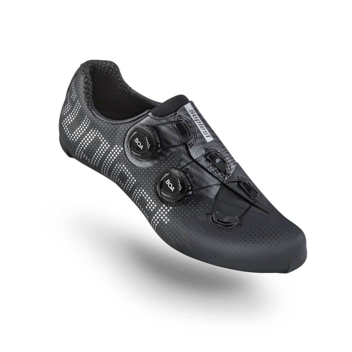 Suplest Edge+ Pro Road Carbon Cycling Shoes - Black | Suplest Road ...