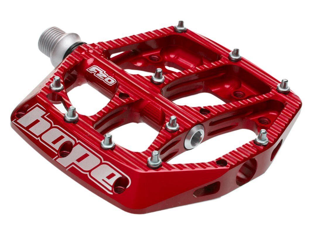 blue mtb flat pedals