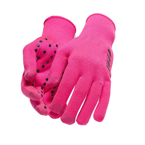 hot pink winter gloves