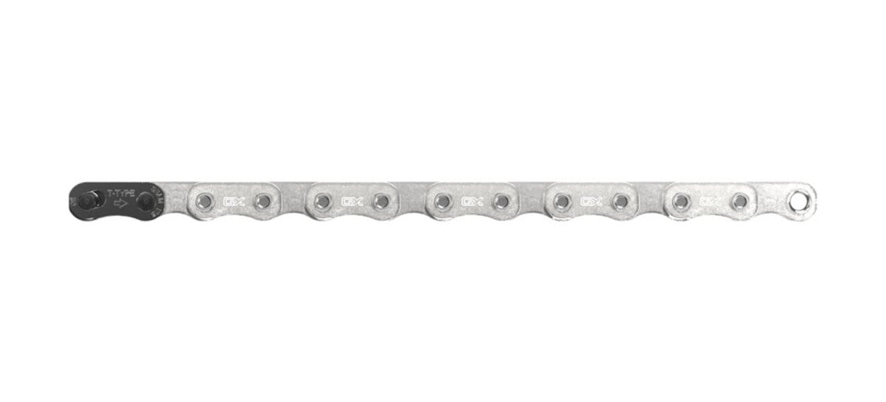 SRAM GX Eagle T-Type SolidPin 126 links w/PowerLock Chain Silver
