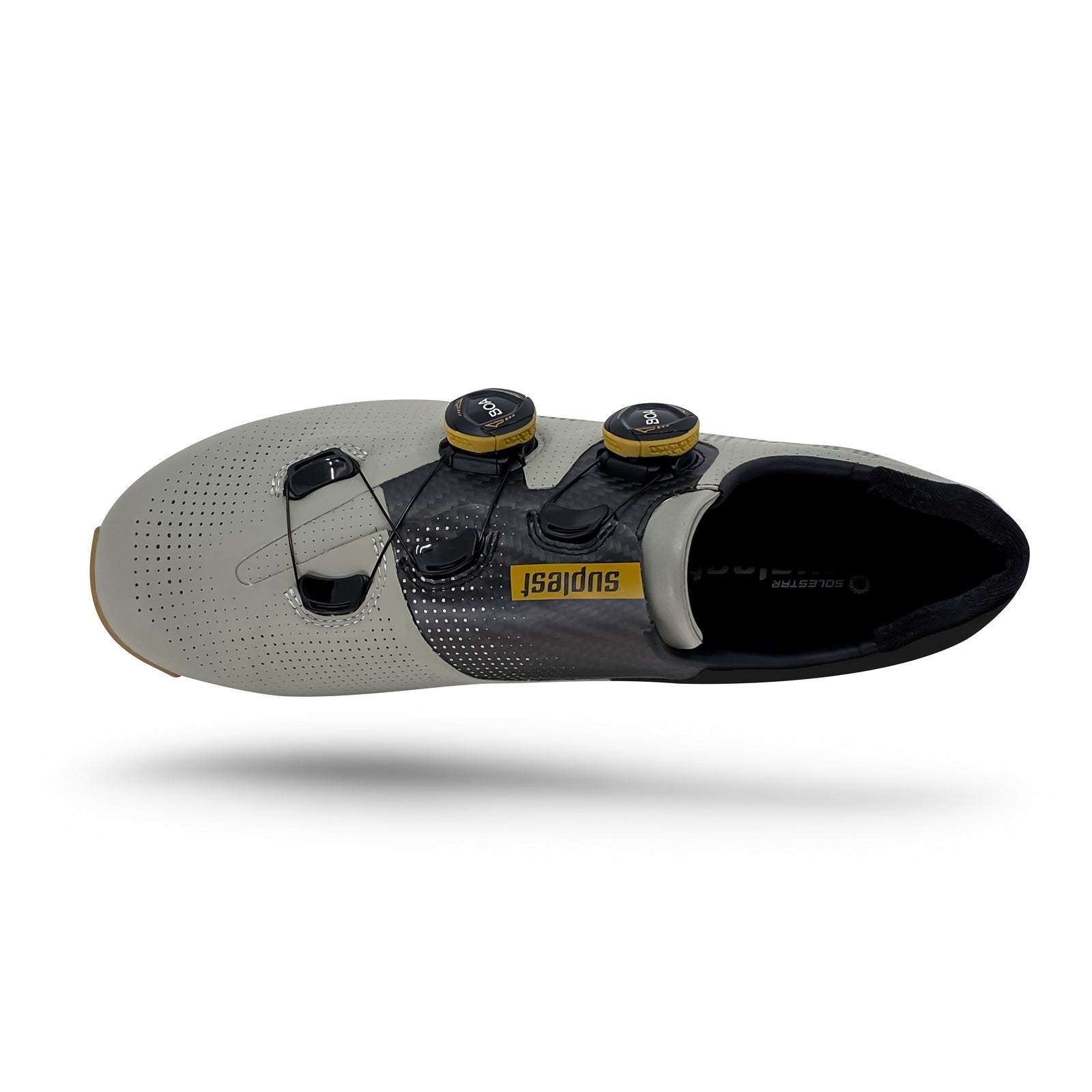 2021 Suplest Edge+ Pro Road Carbon Cycling Shoes [Colour: Fango] [Size: 9 US (42 EUR)]