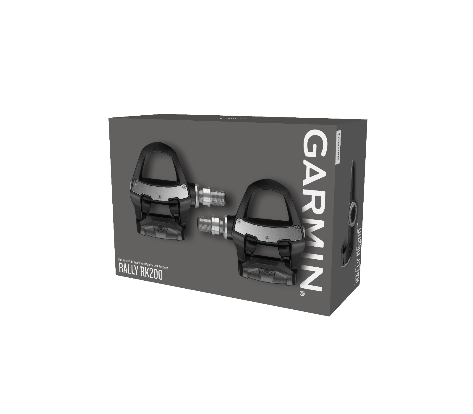 Garmin Rally RK200, Dual-Sided Pedal-Based Power Meter for Look Keo Cleats