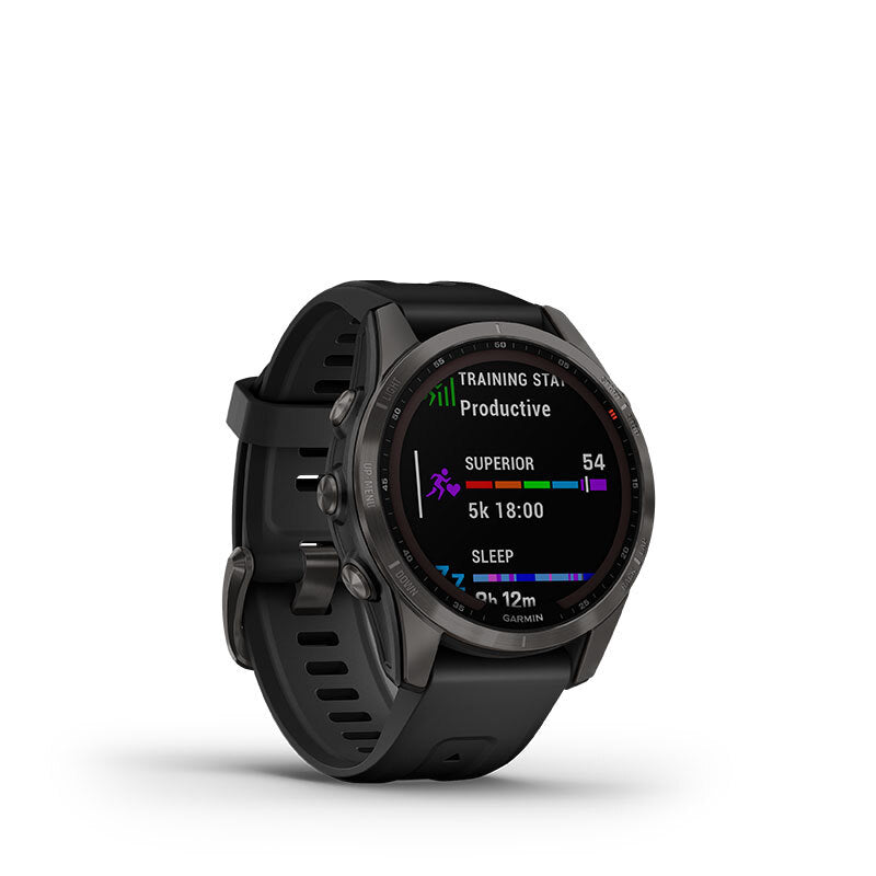 #colour_carbon gray dlc titanium w black band