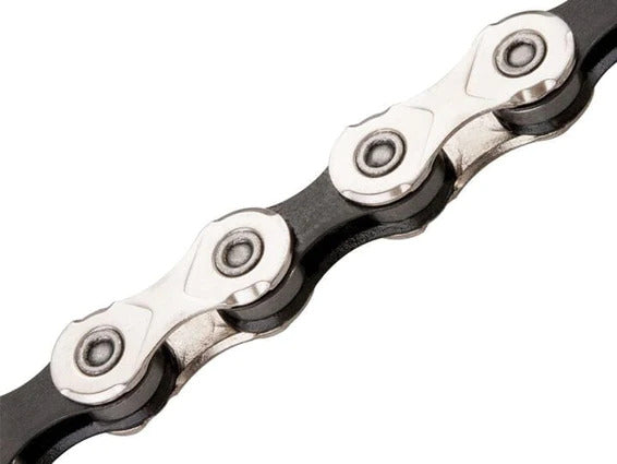 KMC X10 10-Speed Chain Silver/Black 116 Links 1/2" x 11/128"