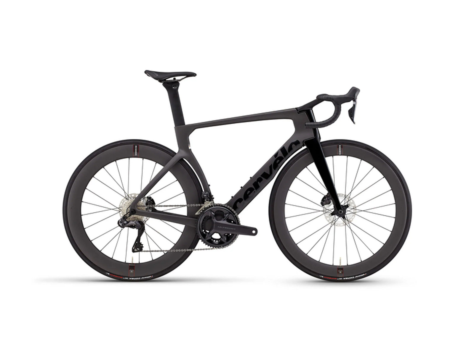 2023 Cervelo S5 Ultegra Di2 Five Black - Aero Road Bike [Size: S (51cm)] [Colour: Black]