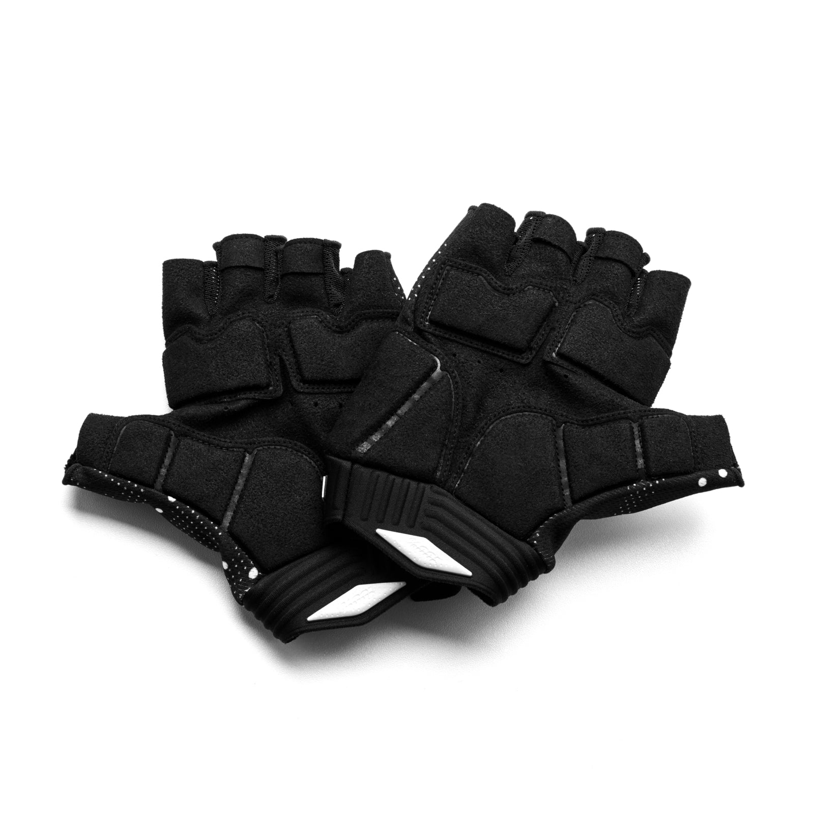 100% Exceeda Gloves - Gel Short Finger Black