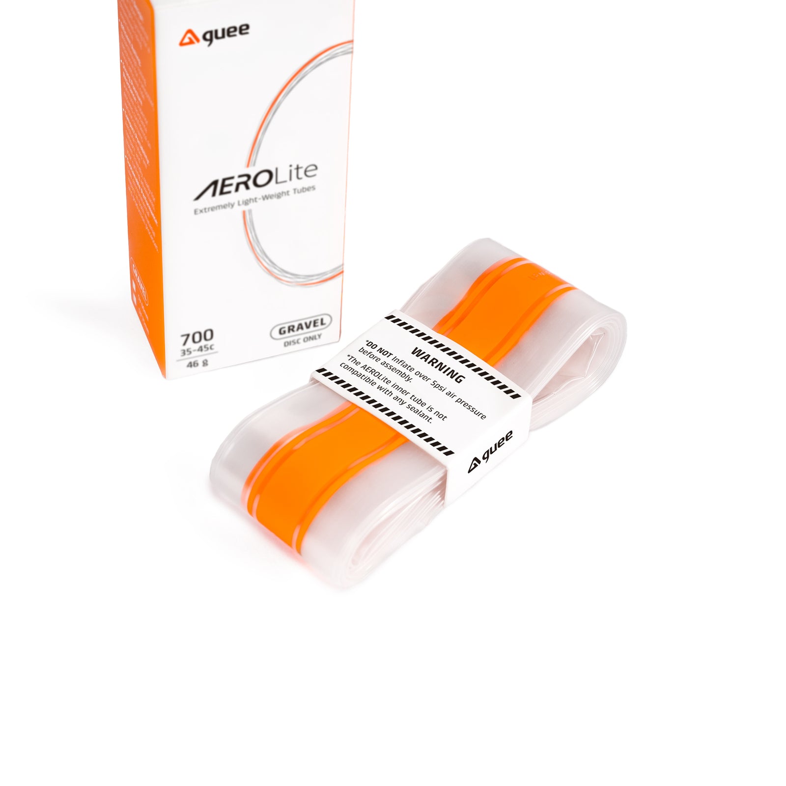 Guee AEROLite Gravel 700 x 35-45C Extremely Light - Weight Tubes