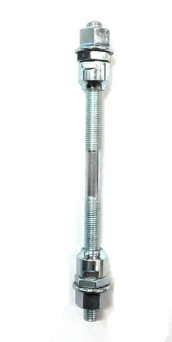 AXLE - Front, 5/16" x 140mm, with Cone & Nut (ex Classic stock)