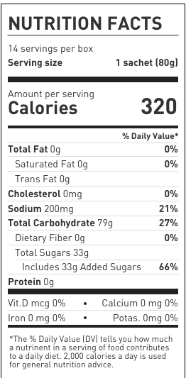 Maurten Drink Mix 320 – Hydrogel Carbohydrate Sports Drink (83g)