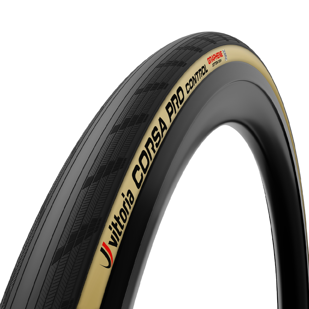 Vittoria Corsa Pro Control Graphene Cotton Tech | Tube & TLR | Folding Tyre [Size: 700 x 30mm]