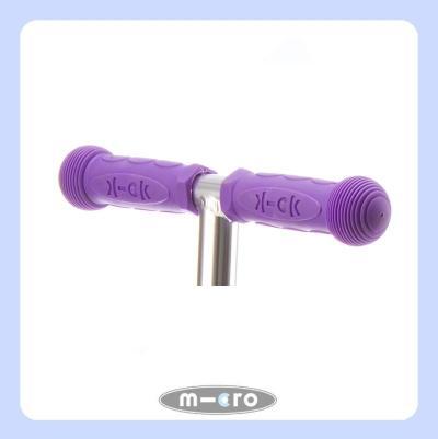 Micro Rubber Grips Pair - Purple