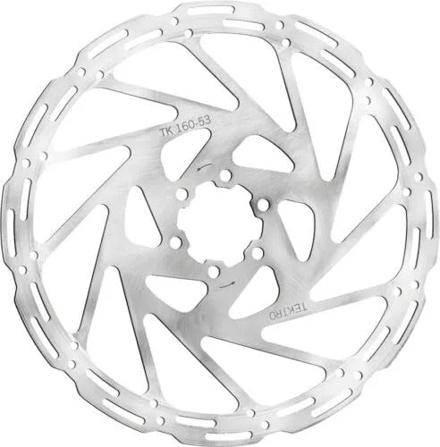Tektro 6 Bolt Disc Brake Rotor (Anti - Vibration) - Stainless Steel 1.8mm Thickness