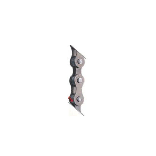 YBN Bicycle Chain 1/2 x 1/8 x 96L, Single Speed, Nickel, SILVER