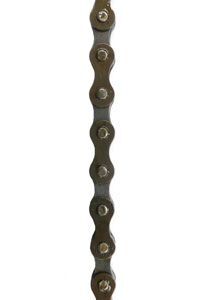 Yaban S410 Single Speed Bicycle Chain [Colour: Brown/Grey] [Size: 1/2" x 1/8" x 112L]