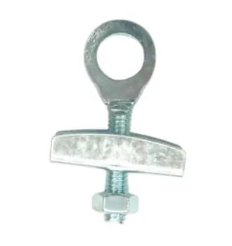 Chain Adjuster / Tensioner - For 3/8" Axle - Silver - (Sold Individually)