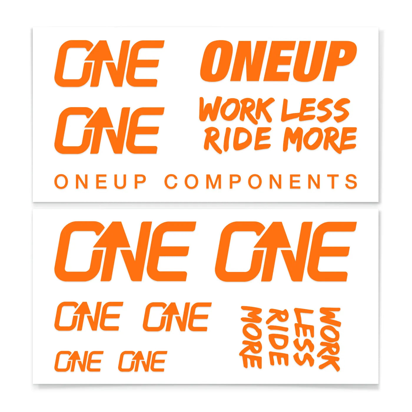 OneUp Decal Kit - Orange