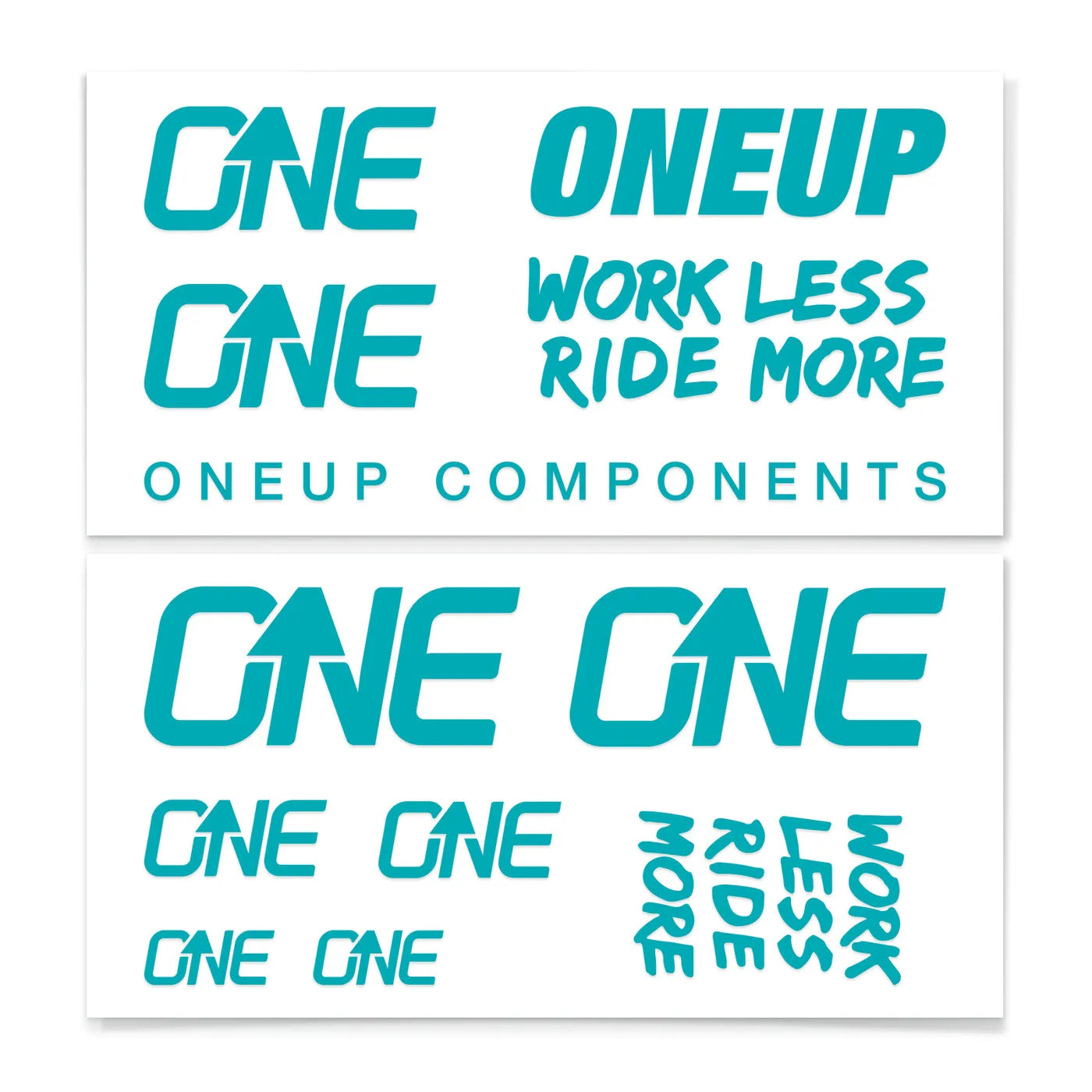 OneUp Decal Kit - Turquoise