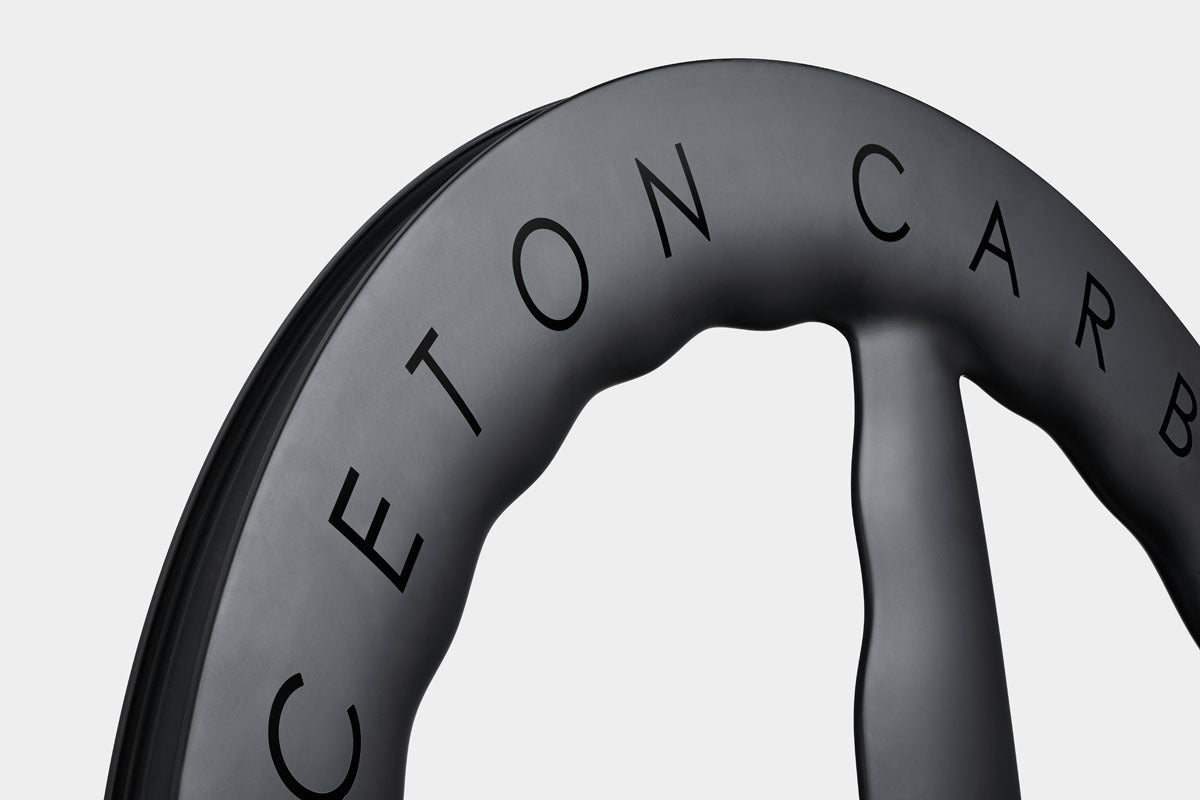 Princeton Carbonworks Mach 7850 Tri Spoke Front Wheel Black Matte