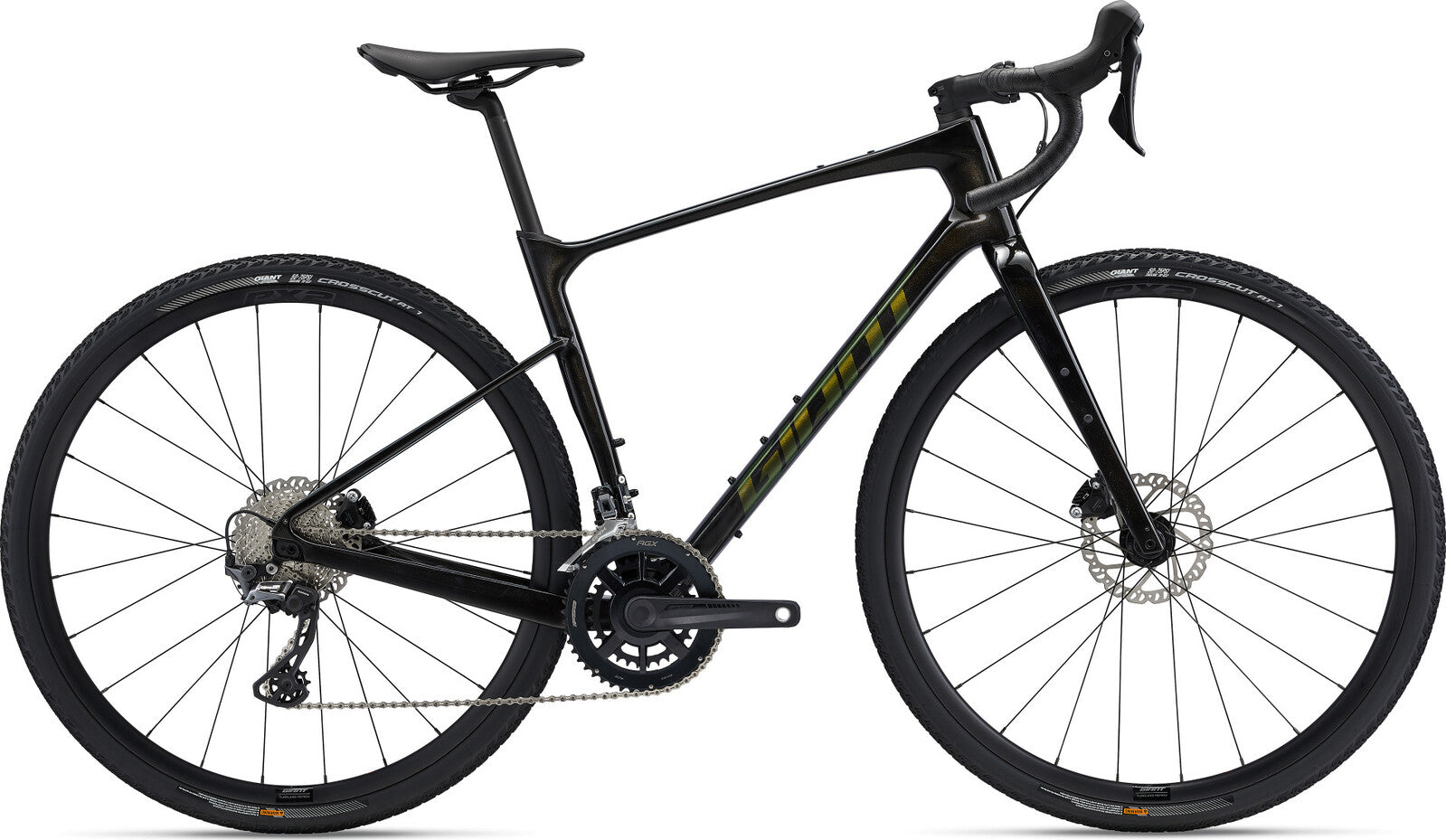 2022 Giant Revolt Advanced 2 Gravel Bike [Colour: Panther] [Size: M]