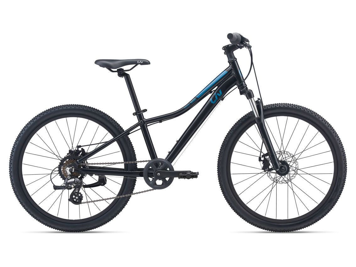 Giant Liv Enchant 24 Disc Girls Bike - Black