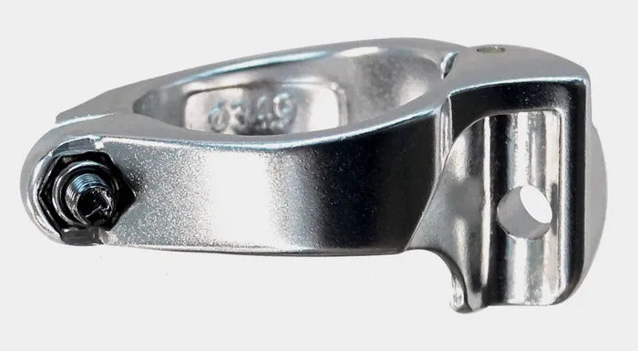 Mr Control Alloy Clamp for Front Derailleur [Size: 34.9mm] [Colour: Silver]