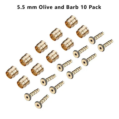 Tektro / TRP 5.5mm Olive and Barb set (10 Each)