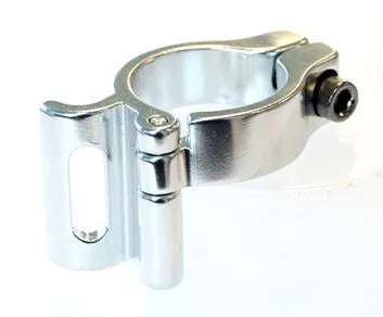 Mr Control Alloy Clamp for Front Derailleur [Size: 28.6mm] [Colour: Silver]