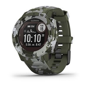 Garmin Instinct Solar Edition GPS Watch - Camo