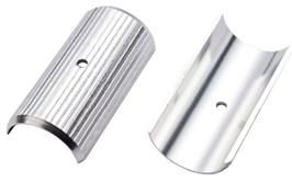 Alloy Handlebar Shim 25.4 x 22.2 [Colour: Silver] [Length: 50mm]