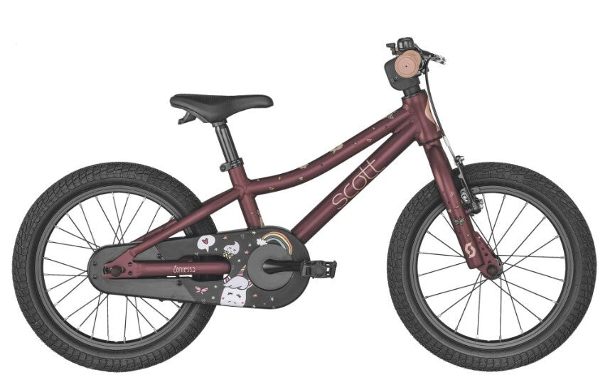 Scott Contessa 16 Girls Bike - Burgundy