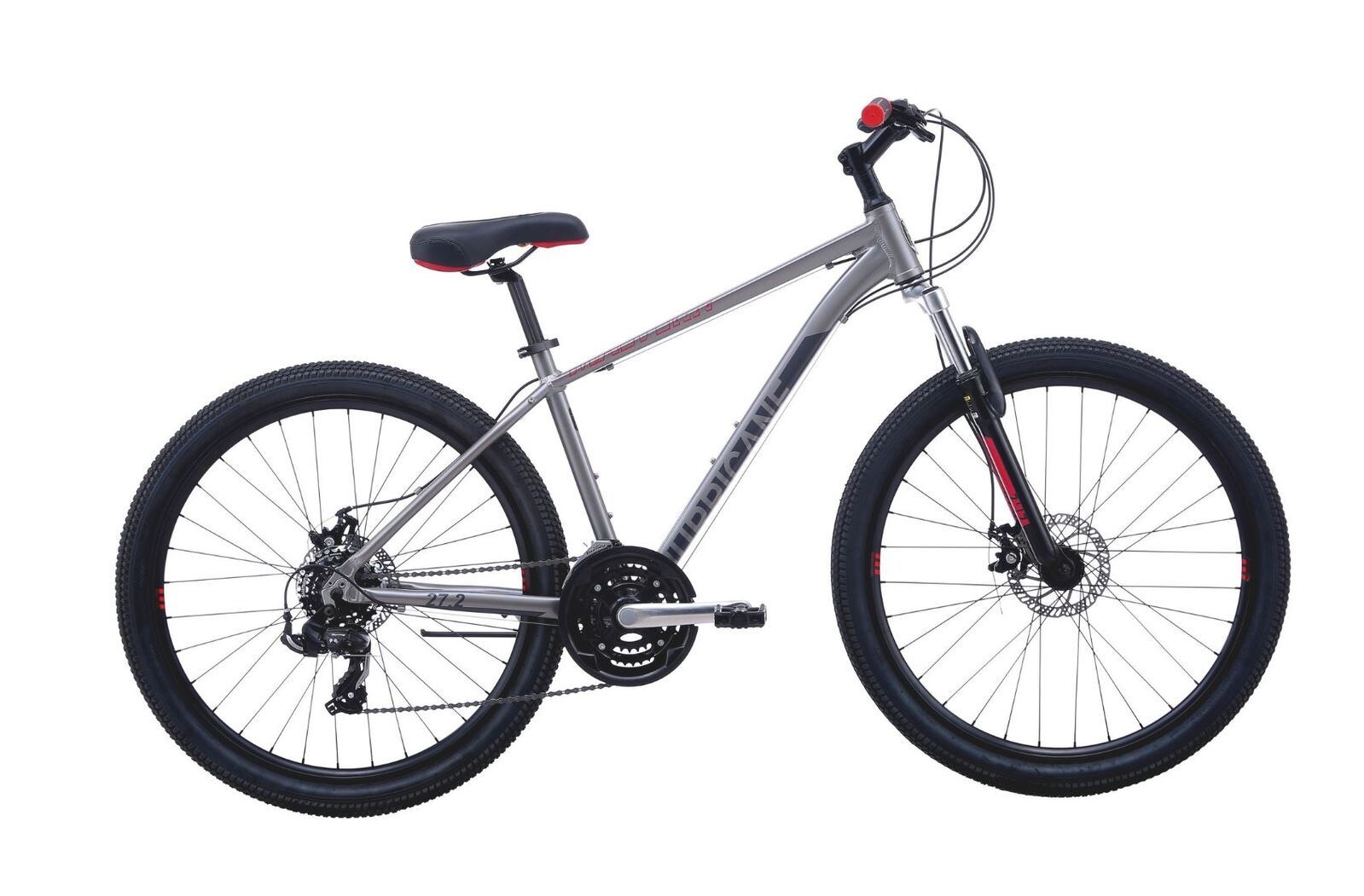 2021 Malvern Star Bike Hurricane 27.2 [Colour: Grey] [Size: Small]