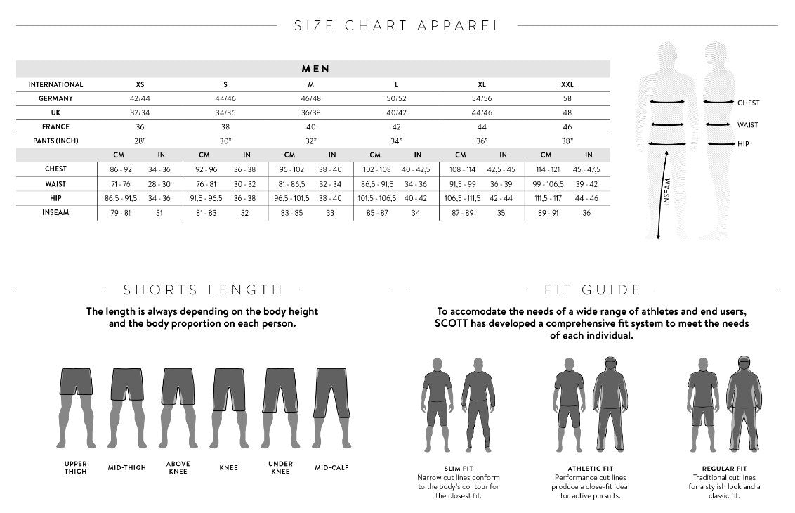 Scott Trail Tuned Men's MTB Shorts w/ pad