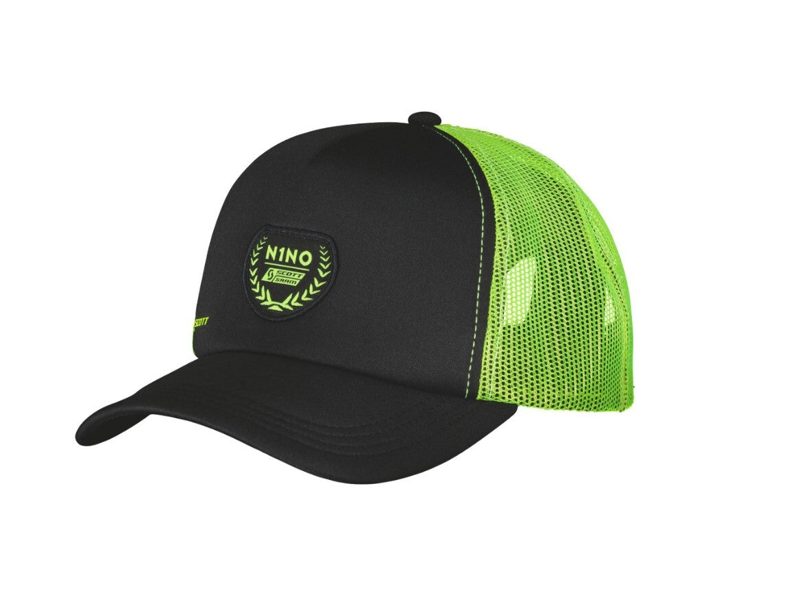 Scott N1NO Cap - Black/Sulphur Yellow