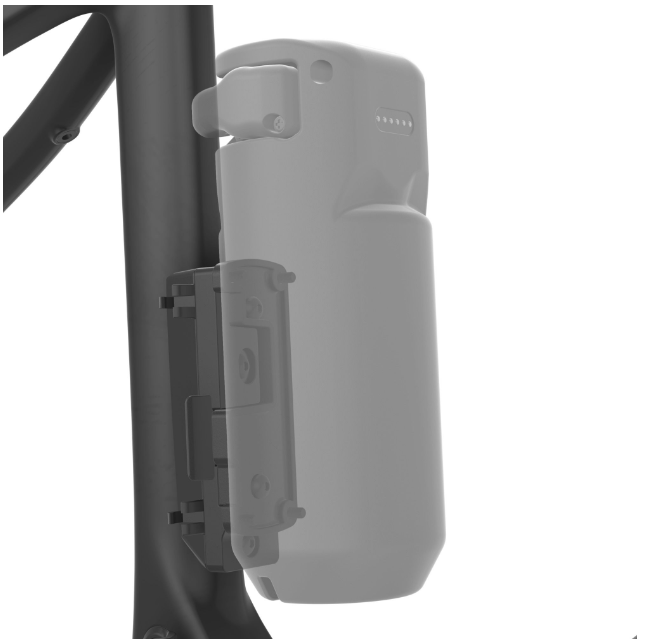 Scott eRide TQ Range Extender Battery Holder - Black - One Size