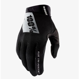 100% RIDEFIT Gloves Black [Colour: Black]