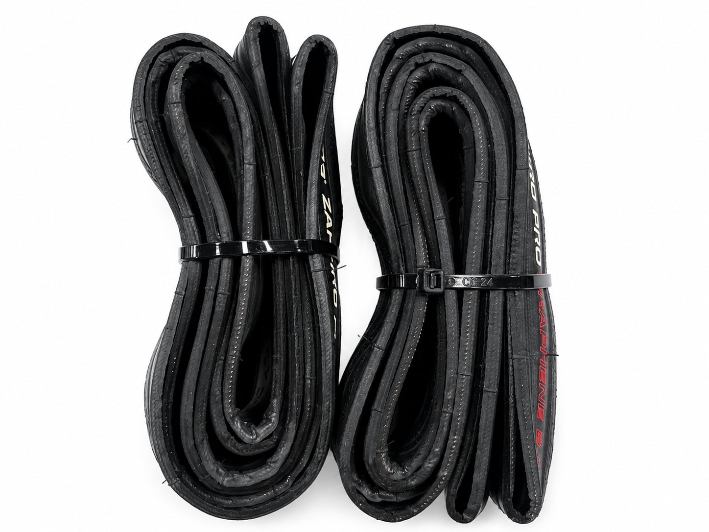 Pair of Vittoria Zaffiro Pro Graphene 2.0 700 x 28c Clincher Road Tyre - Second Spin