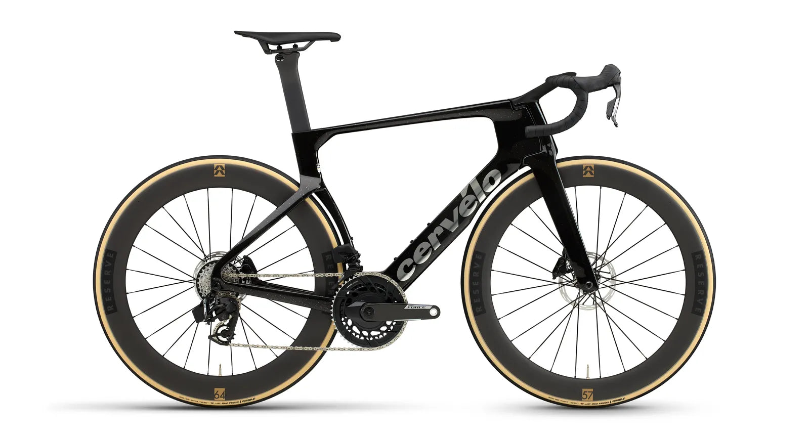 Cervélo S5 Force Aero Road Bike – Five Black - New MY27 Colourway