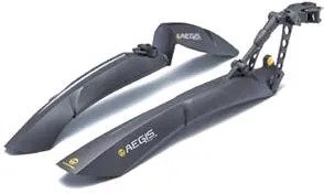 Flinger Front & Rear Mudguard Set [Size: 100mm]
